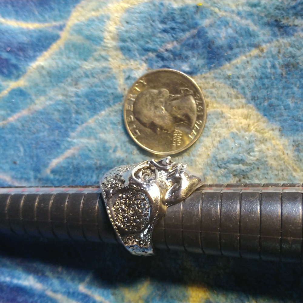 Skull ring    (G) - Picture 2 of 4